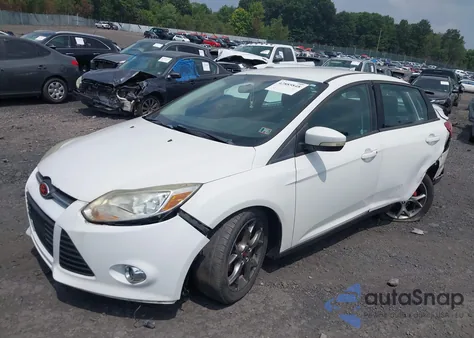 2013 Ford Focus Se из США, поврежденный, VIN 1FADP3F23DL371624